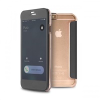 Puro Sense Booklet flipové pouzdro Apple iPhone 6 transparent