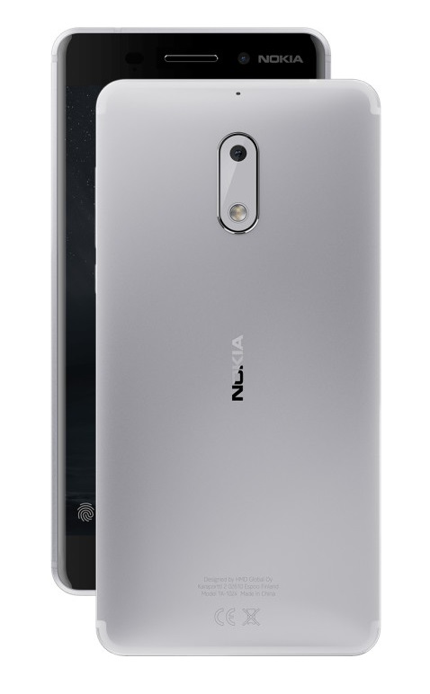 Mobilní telefon Nokia 6 Dual SIM Silver
