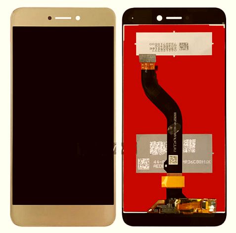 LCD + dotyková deska Huawei  P8/P9 Lite 2017 přední kryt gold 