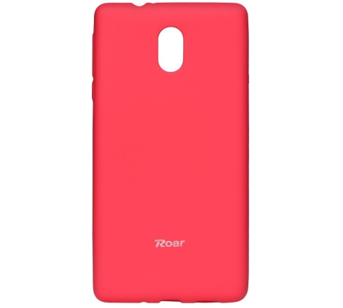 Pouzdro Roar Colorful Jelly Case Nokia 3 tmavě růžová