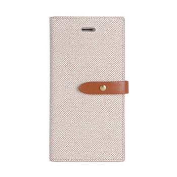 MERCURY MILANO DIARY pouzdro flip APPLE iPhone X beige/brown