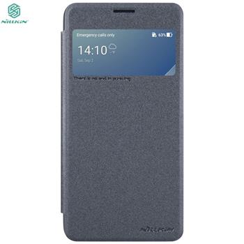 Nillkin Sparkle S-View pouzdro flip ASUS Zenfone 4 Max ZC554KL black