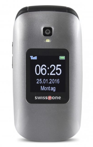 Mobilní telefon Swisstone BBM 625 Black / Silver