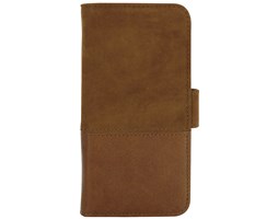 HOLDIT Wallet flipové pouzdro Apple iPhone 6s/7/8  brown leather/suede