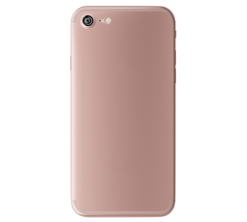 Zadní kryt 3mk NaturalCase Apple iPhone 7 Plus, transparentní růžovo-zlatá