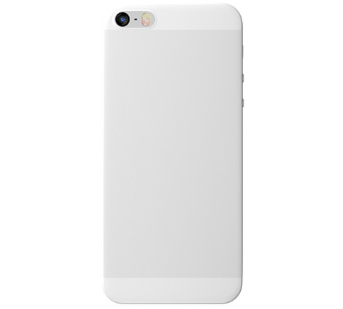 Zadní kryt 3mk NaturalCase Apple iPhone 5, 5s, SE, transparentní bílá