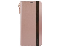 Uunique Wooden/Aluminium pouzdro flip Samsung Galaxy S8 Plus pink