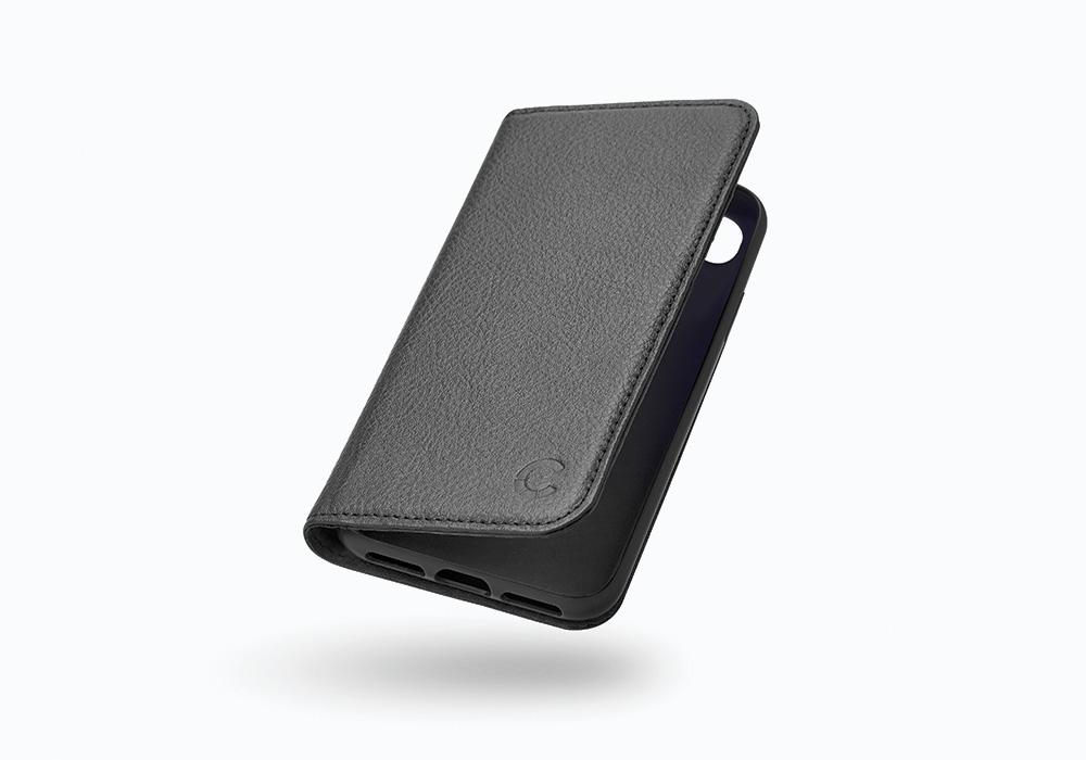 CYGNETT Leather Wallet pouzdro flip Apple iPhone 8 Plus black