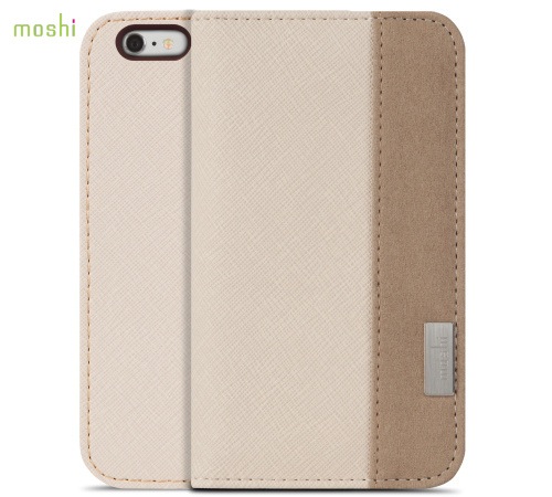 Moshi Overture pouzdro flip Apple iPhone 6 Plus Sahara beige