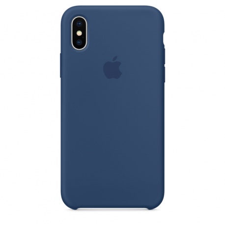 Originální kryt APPLE pro iPhone X, Blue