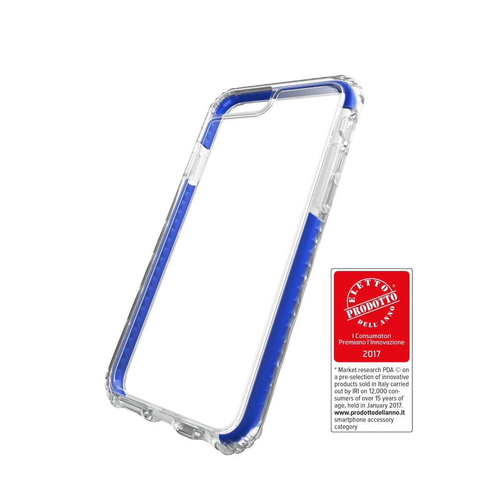 Cellularline TETRA FORCE CASE Apple iPhone 7 Plus/8 Plus, 3 stupně ochrany, modré