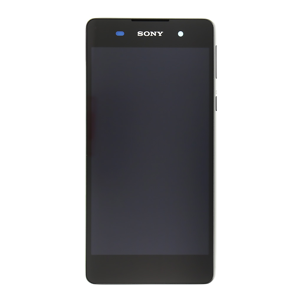 LCD + dotyk + přední kryt Sony Xperia E5, black (service pack)