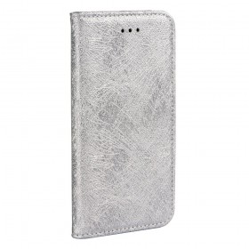 ForCell MAGIC BOOK pouzdro flip APPLE IPHONE X silver