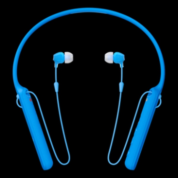 SONY WI-C400L bezdrátová sluchátka Bluetooth® a NFC blue
