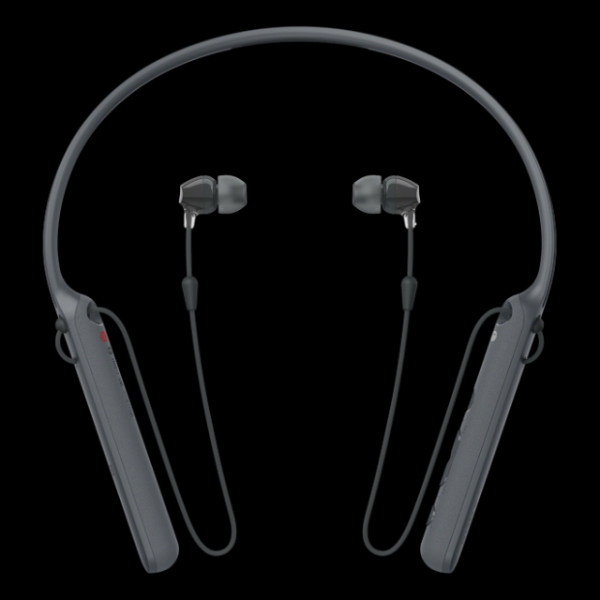 SONY WI-C400B bezdrátová sluchátka Bluetooth® a NFC black