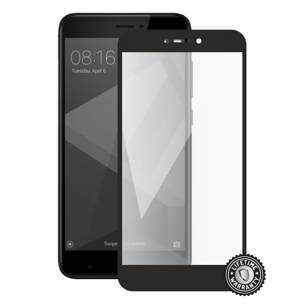 Screenshield tvrzené sklo Xiaomi RedMi 4X Global, black