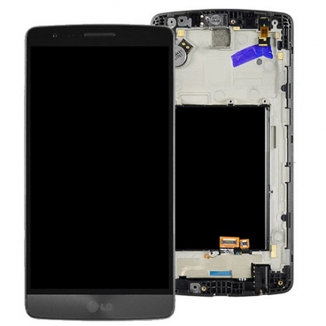 LCD + dotyk + rámeček pro LG G3, black