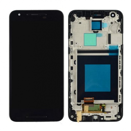 LCD + dotyk + rámeček pro LG Nexus 5X, black