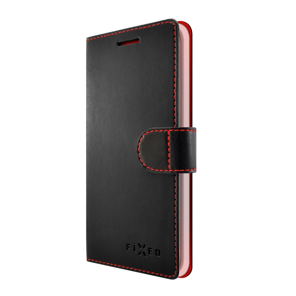 FIXED FIT flipové pouzdro pro Lenovo K8 Plus black