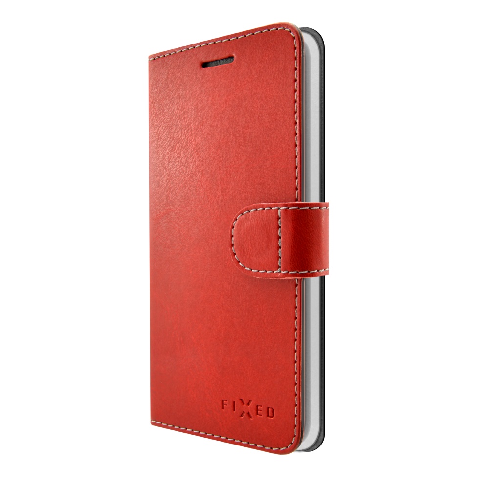 FIXED FIT flipové pouzdro pro Lenovo K8 červené