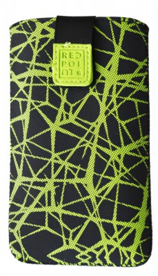 RedPoint Velvet univerzální pouzdro vel. 5XL motiv Green Web