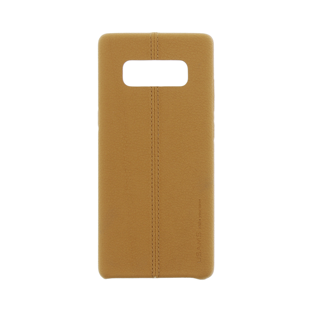 Kožený kryt USAMS Joe pro Samsung N950 Galaxy Note 8, Light Brown