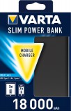 PowerBank VARTA Dual Type C Slim 18000mAh, black (EU Blister)