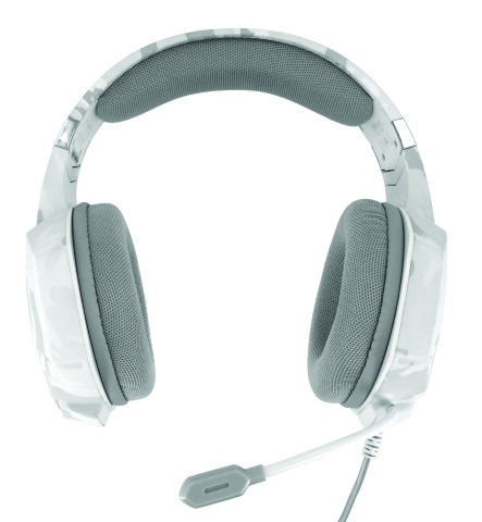 TRUST Carus GXT 322W Gaming Headset snow camo