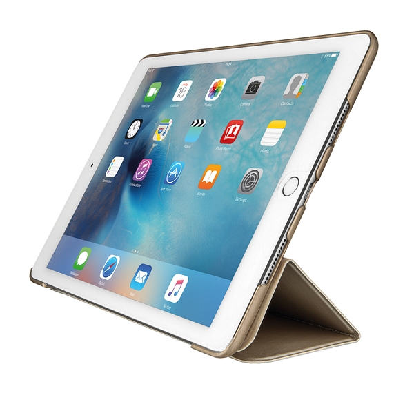 TRUST Aurio Smart Folio pouzdro flip Apple iPad Pro 9.7" gold