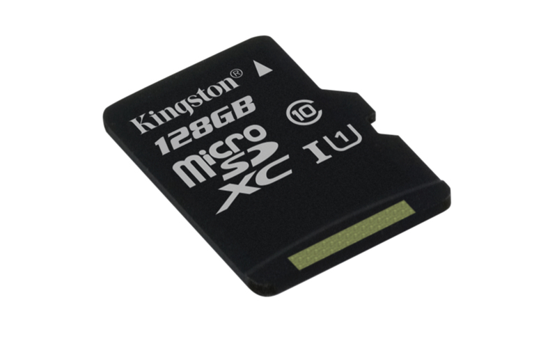 Paměťová karta Kingston CL10 128GB, microSDXC, class 10, UHS-I 80R