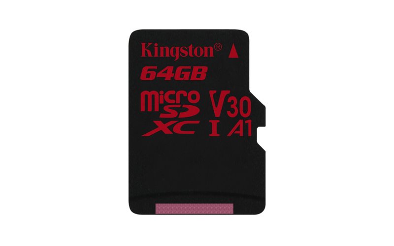 Paměťová karta Kingston Canvas React 64GB microSDXC, class 10, UHS-I V30
