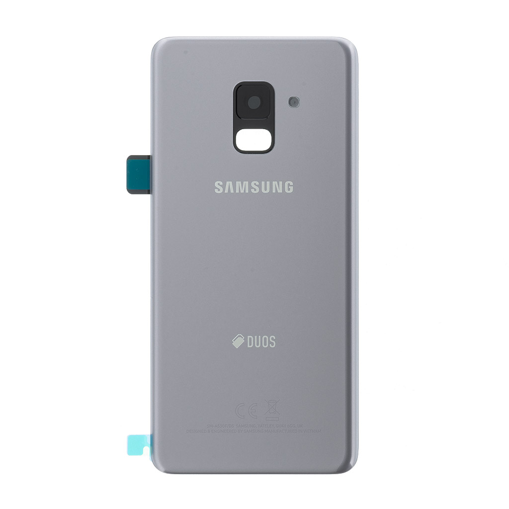 Kryt baterie Samsung Galaxy A8 2018 gray (service pack)