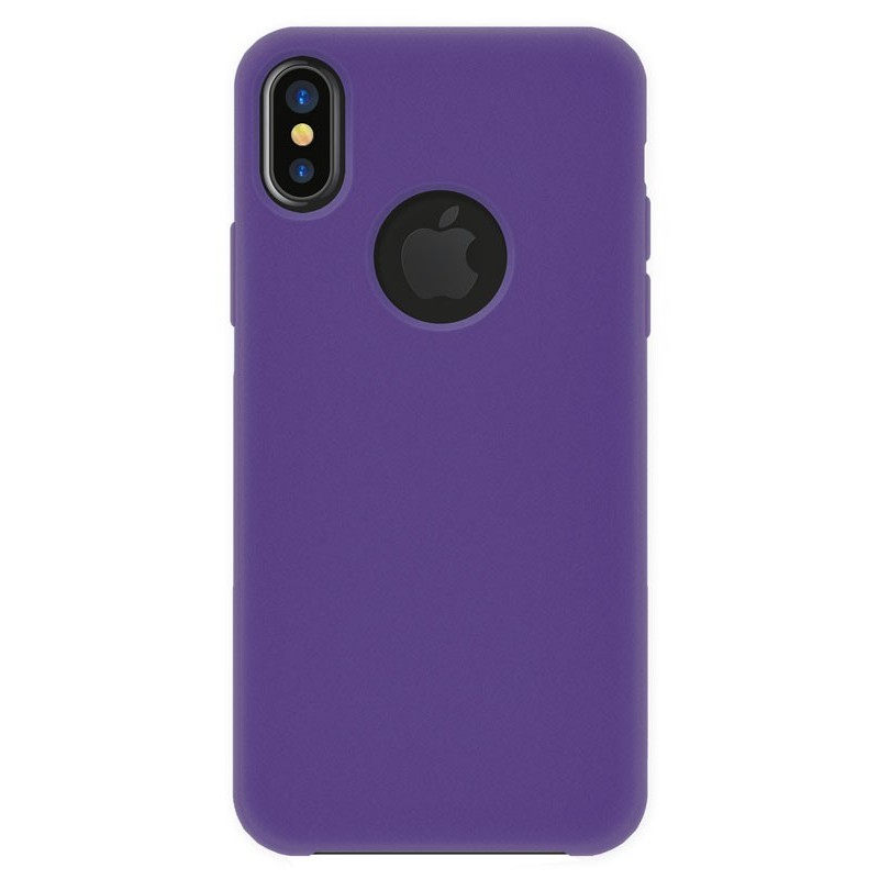 Pouzdro 4-OK Silk Cover Apple iPhone X, violet