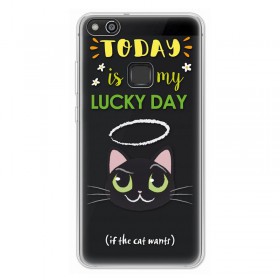 Pouzdro 4-OK Cover 4U HUAWEI P10 LITE lucky cat