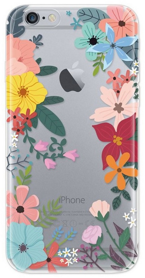 Pouzdro 4-OK Cover 4U APPlE iPHONE 7/8 flowers