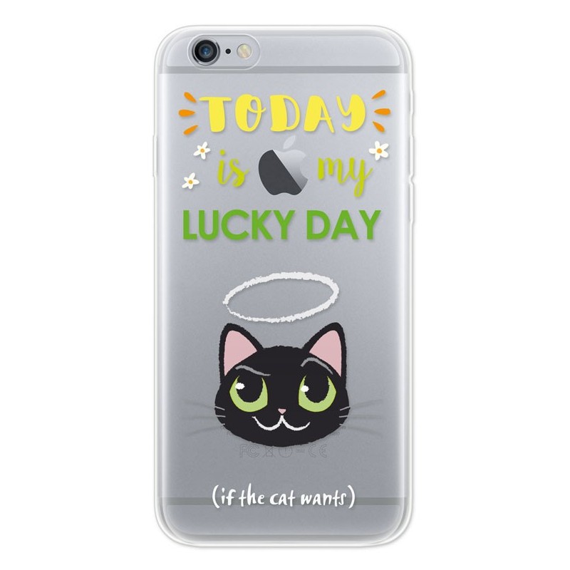 Levně Pouzdro 4-OK Cover 4U APPlE iPHONE 7/8 Lucky cat
