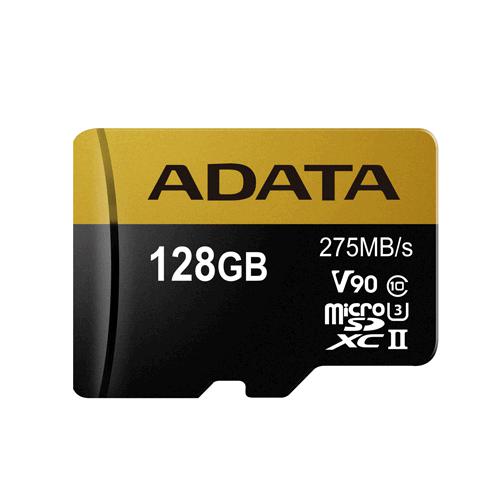 Paměťová karta ADATA 128GB MicroSDXC, UHS-II U3 s adaptérem