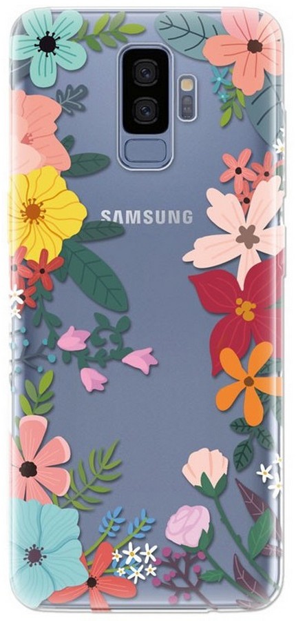 Pouzdro 4-OK Cover 4U Samsung S9+, Flowers