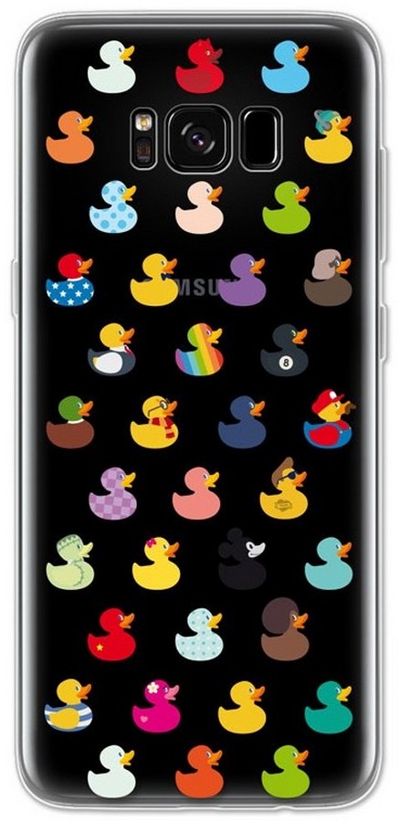Pouzdro 4-OK Cover 4U Samsung S8+, Ducks