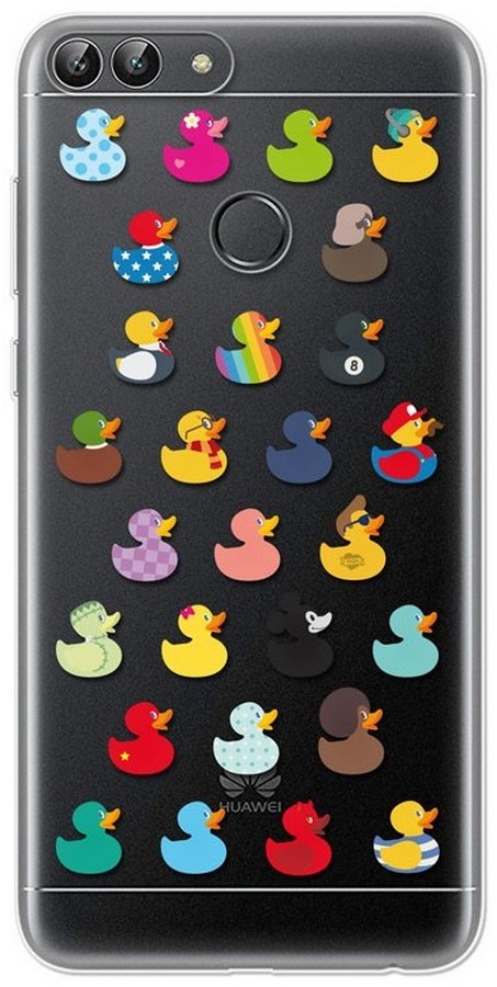 Pouzdro 4-OK Cover 4U Huawei P Smart, Ducks