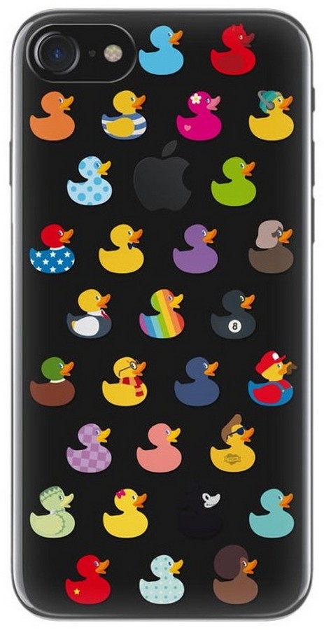 Pouzdro 4-OK Cover 4U Apple iPhone 7/8, Ducks