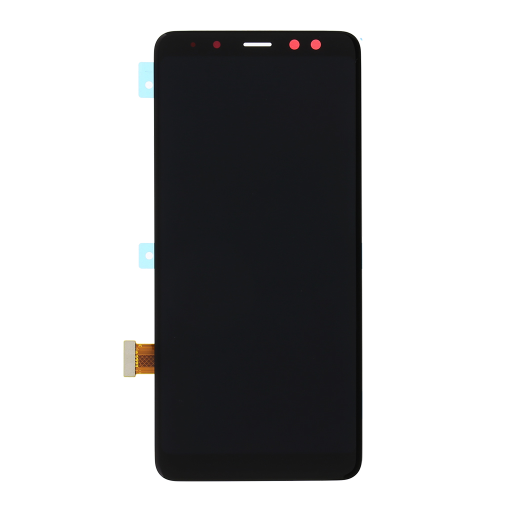 LCD + dotyková deska pro Samsung Galaxy A8 2018, black (Service Pack) + DOPRAVA ZDARMA