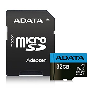 Paměťová karta ADATA MicroSDHC 32GB, UHS-I, class 10 s adaptérem
