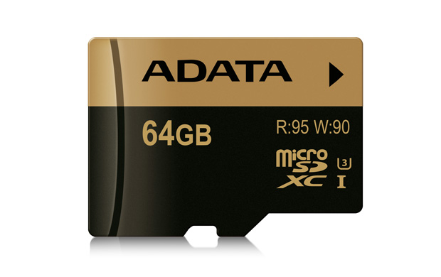 Paměťová karta ADATA MicroSDXC 64GB, UHS-I U3, class 10 