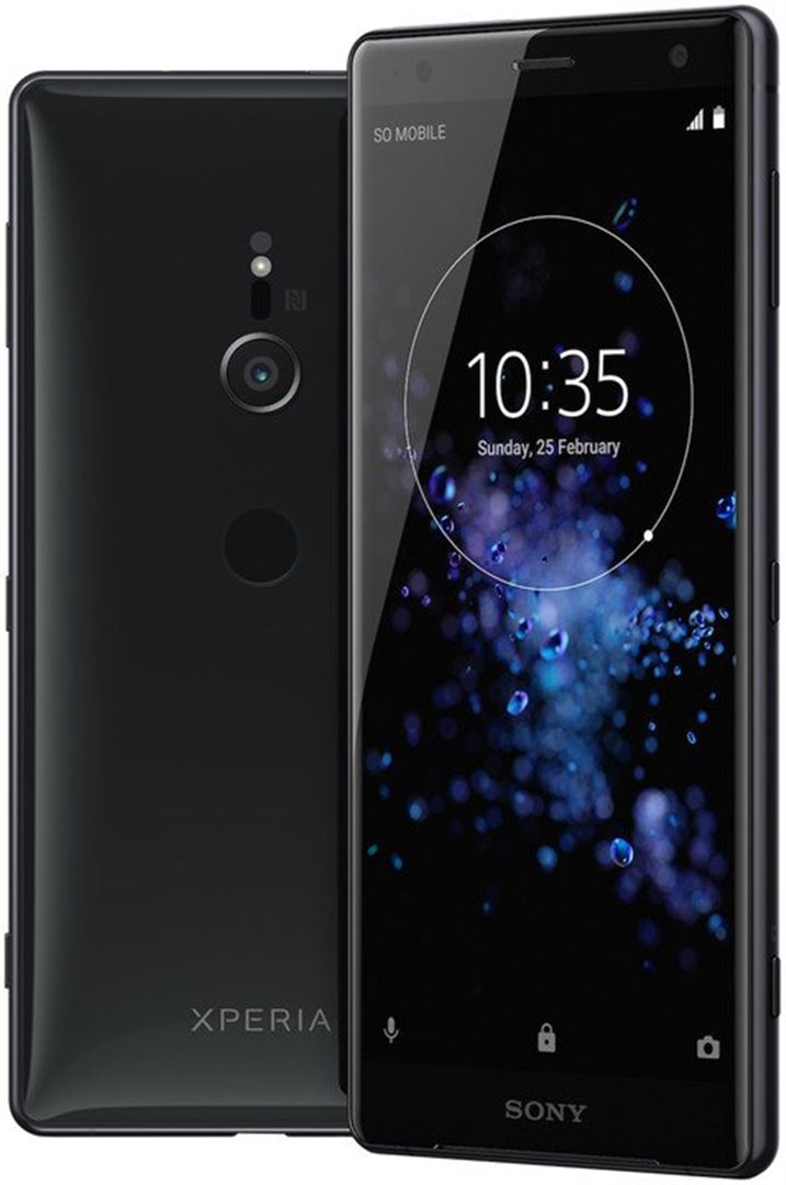 Mobilní telefon Sony Xperia XZ2 H8266 Dual SIM Liquid Black