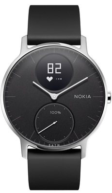 Chytré hodinky Nokia Steel HR 36mm Black