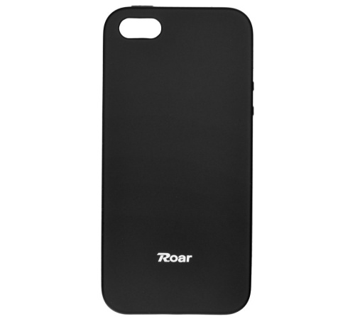 Levně Pouzdro Roar Colorful Jelly Case Apple iPhone 6/6S, černá