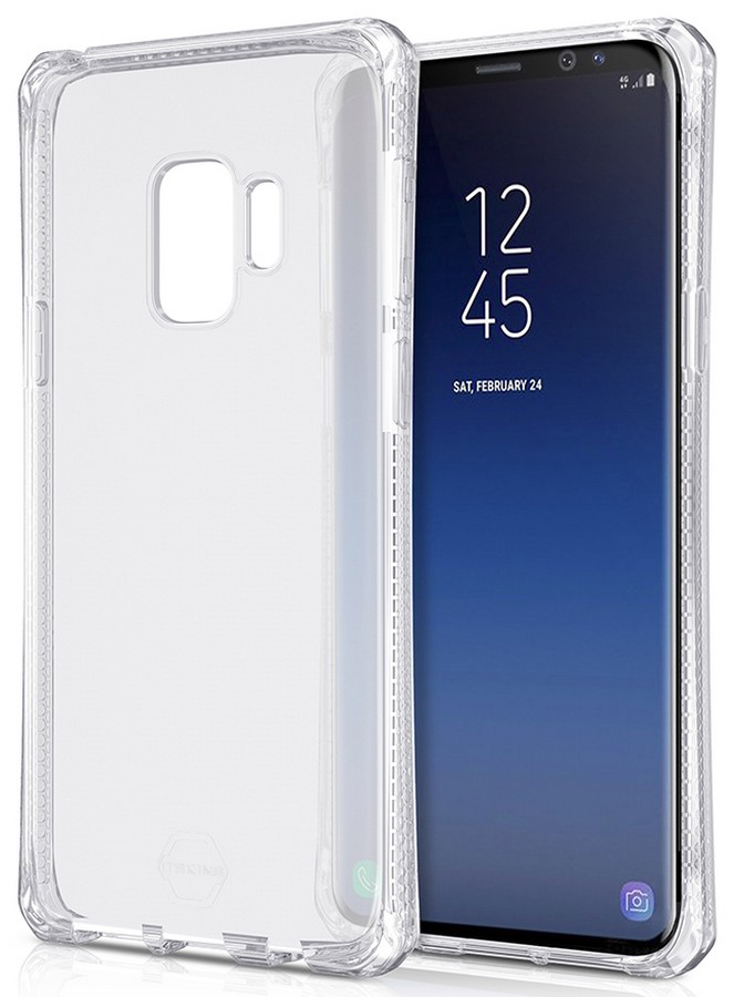 Odolné pouzdro ITSKINS Spectrum pro Samsung Galaxy S9 Plus, čirá