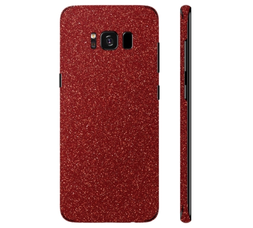 Ochranná fólie 3mk Ferya pro Samsung Galaxy S8, červená třpytivá