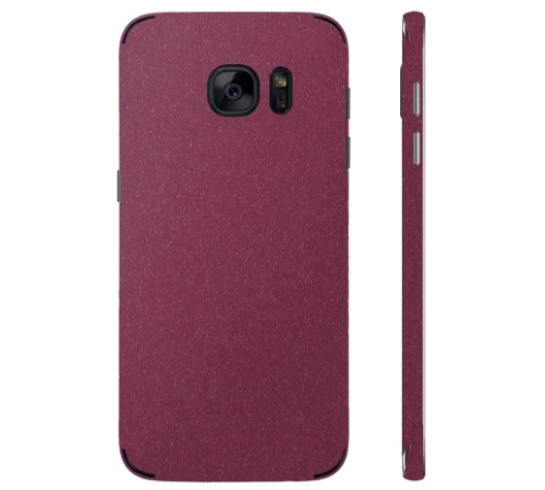 Ochranná fólie 3mk Ferya pro Samsung Galaxy S7, vínově červená matná